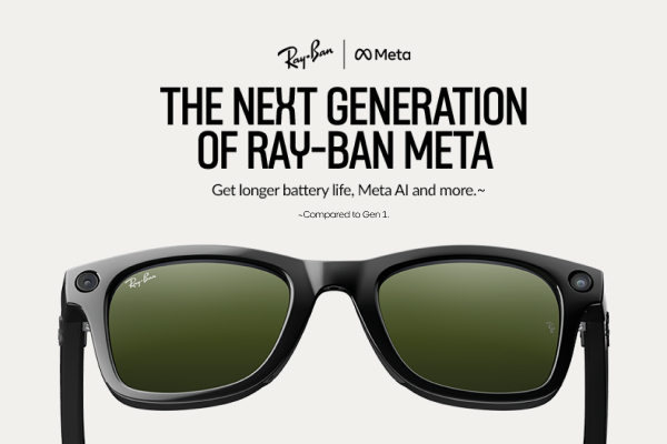 Ask your Ray-Ban Meta glasses anything with Meta AI