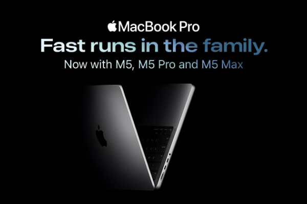 MacBook Pro. Fast runs in the family.