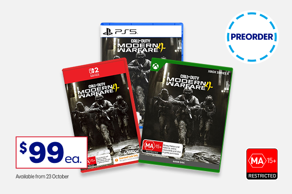 Preorder Call of Duty Modern Warfare 4 