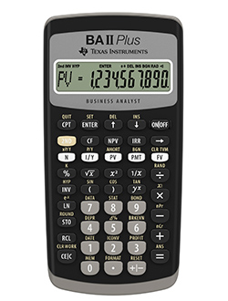 Texas Instruments BA II Plus Financial Calculators
