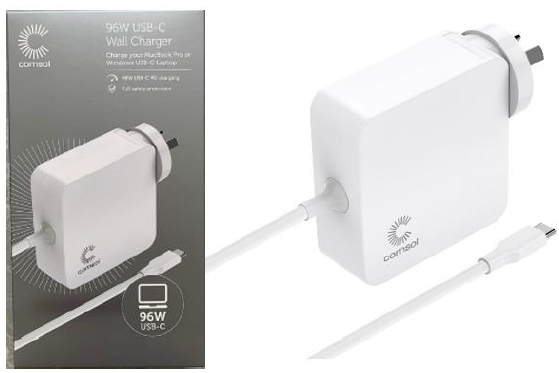 Comsol USB-C Universal Laptop Charger 96W