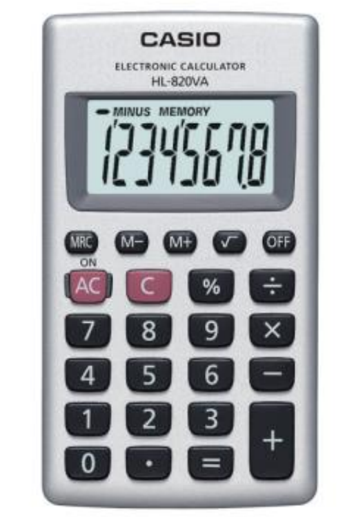 Casio Electronic Calculator HL-820VA