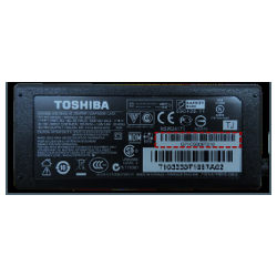 Toshiba 2-Pin AC Adapter Recall