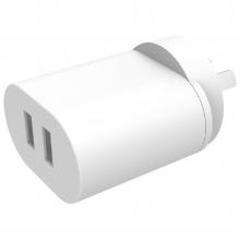 Keji USB Dual port Wall charger 2.4A