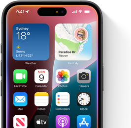 iPhone showing an all-new design for Siri which is a glowing light that wraps around the screen