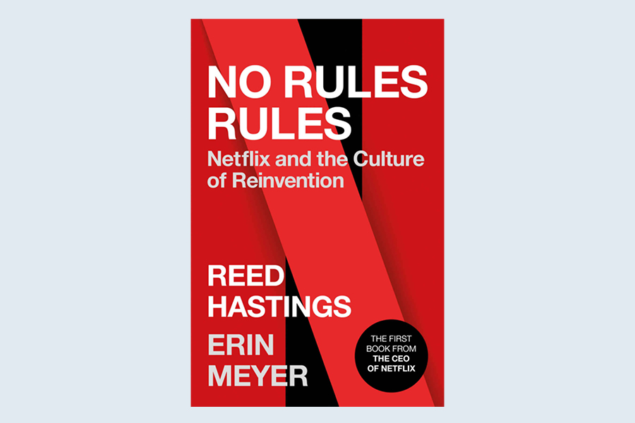 The best business book to be reading now is about Netflix by co-CEO Reed Hastings