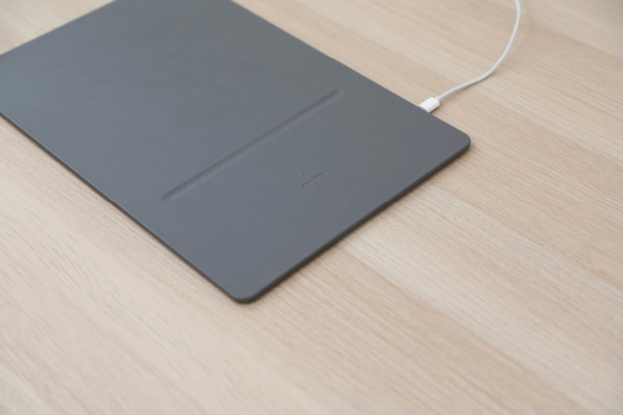 The best business tech this month is the POUT HANDS 3 PRO Wireless Charging Mouse Pad.