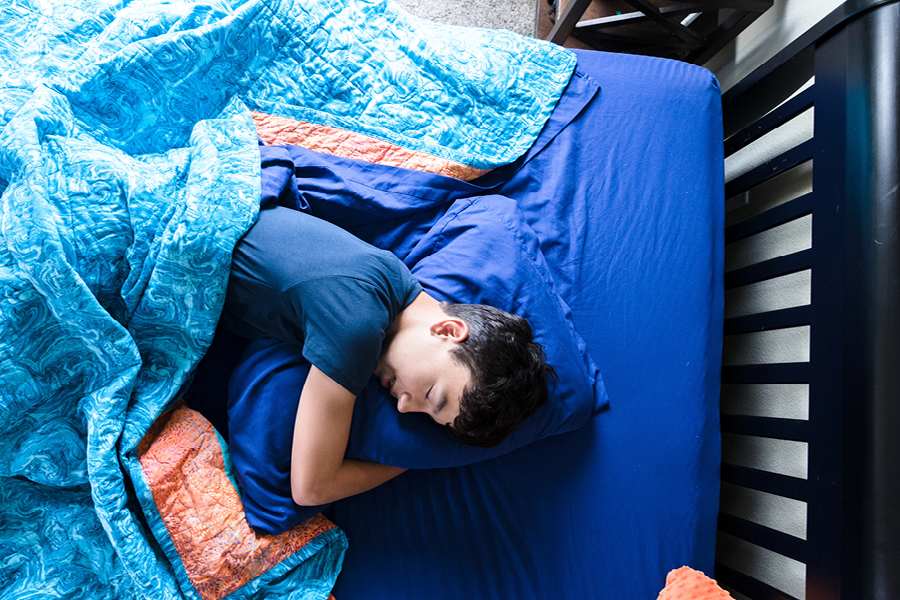 Setting good habits around sleep is essential for how to manage a busy school schedule