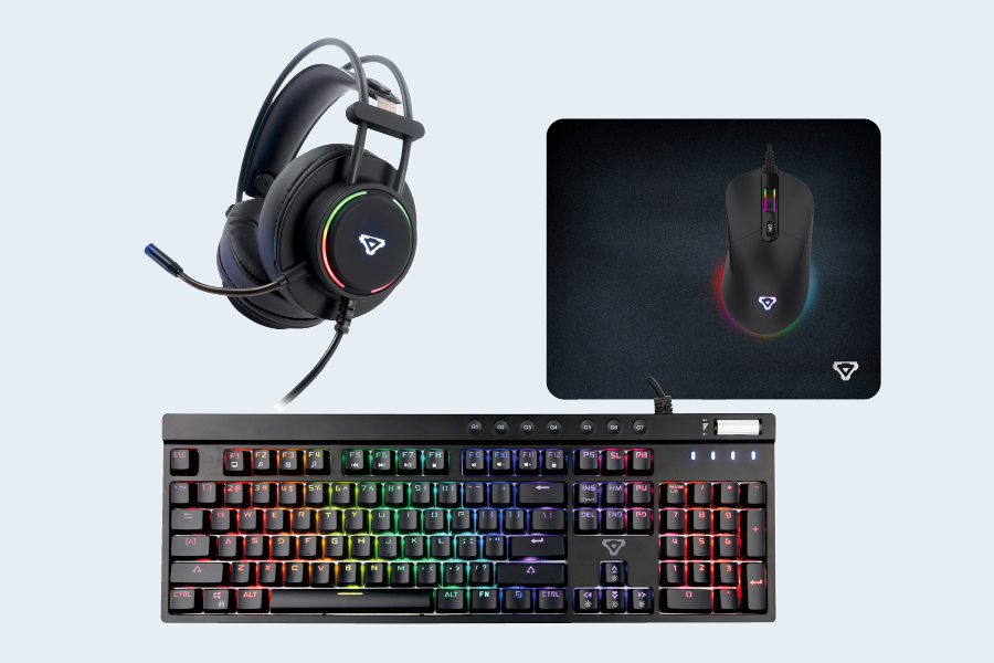 A gaming mouse and keyboard are gaming technology that can help improve your game.
