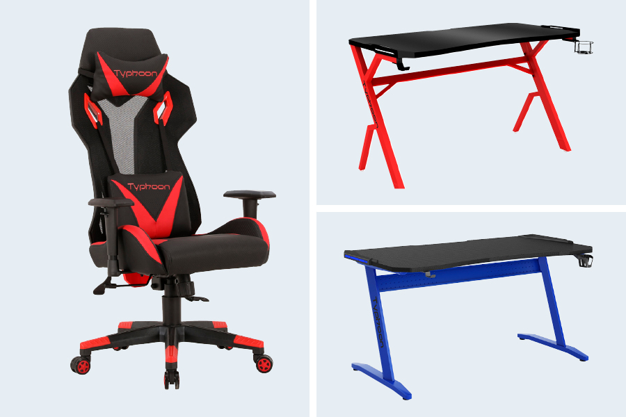 Don't forget about finding a great gaming chair or desk when upgrading your gaming technology