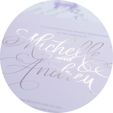 Create invitations with calligraphy lettering step 5