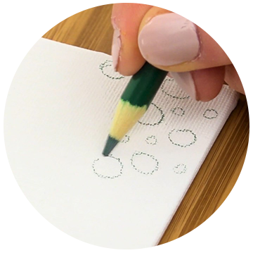 How to create your own dot mosaic Step 1