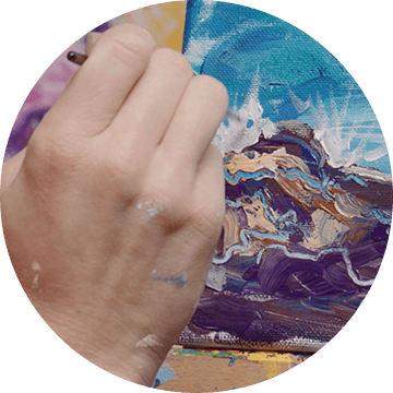 Paint Your Favourite Holiday Destination step 2